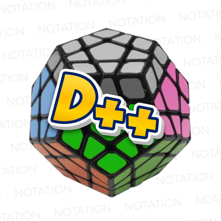 Megaminx Notation