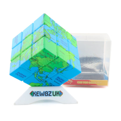 Mappemonde Cube 3x3 (Bords)