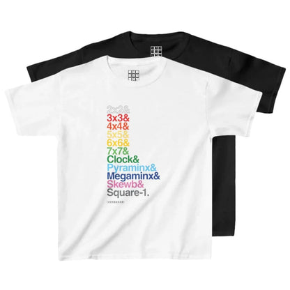 T-shirt Arc-en-ciel Cubemunky List WCA