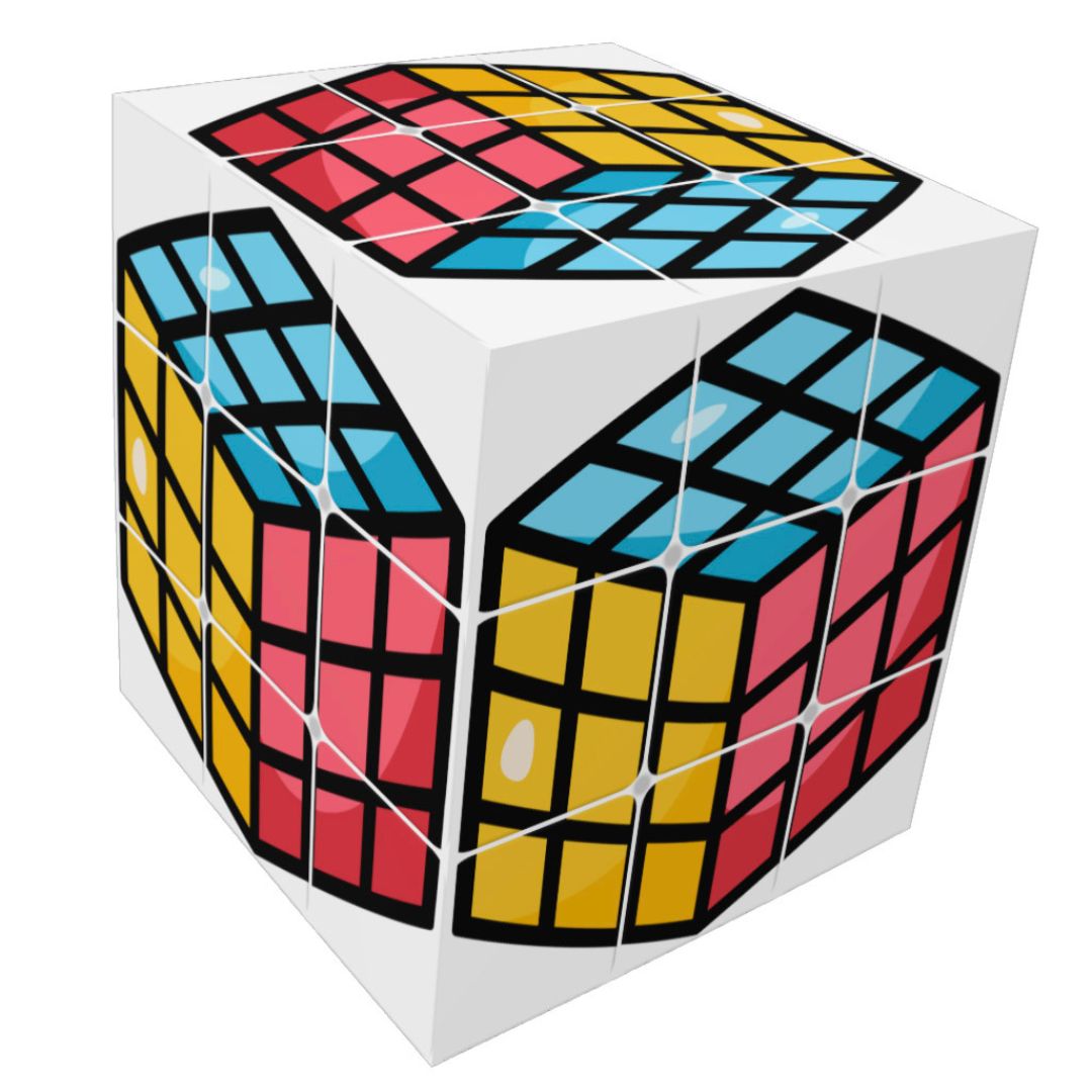 Custom Printed 3x3 Cube