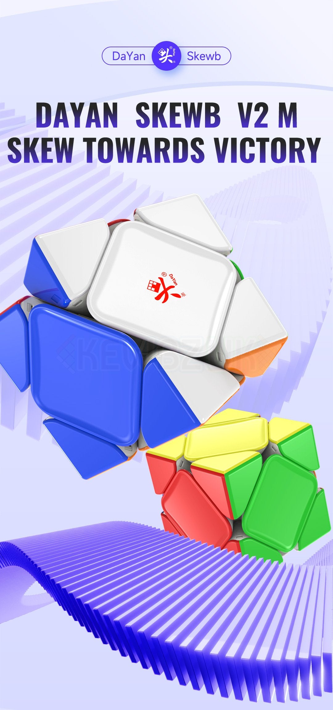 DaYan Skewb V2 (Magnetic, Maglev, UV)