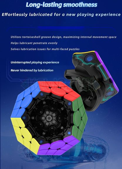 DianSheng Galaxy Megaminx (Magnétique, Ball-Core)