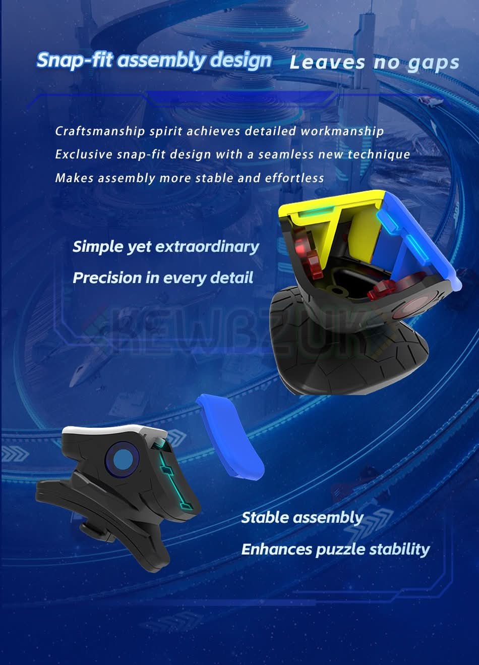 DianSheng Galaxy Megaminx (Magnétique, Ball-Core)