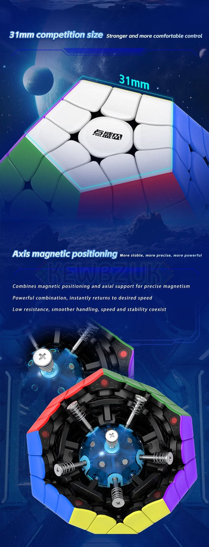 DianSheng Galaxy Megaminx (Magnétique, Ball-Core)