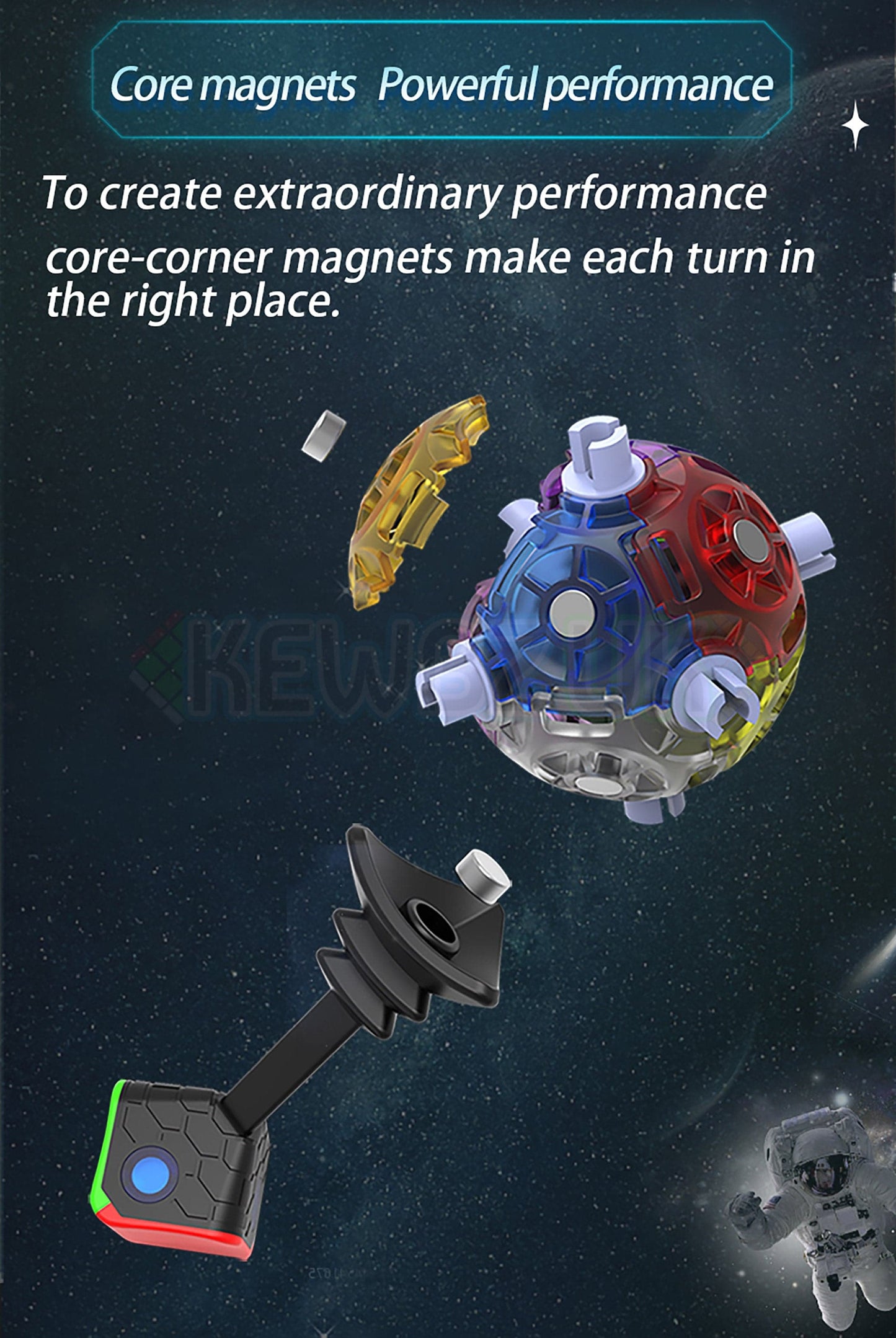 DianSheng Galaxy 8x8 (Magnétique, Ballcore)