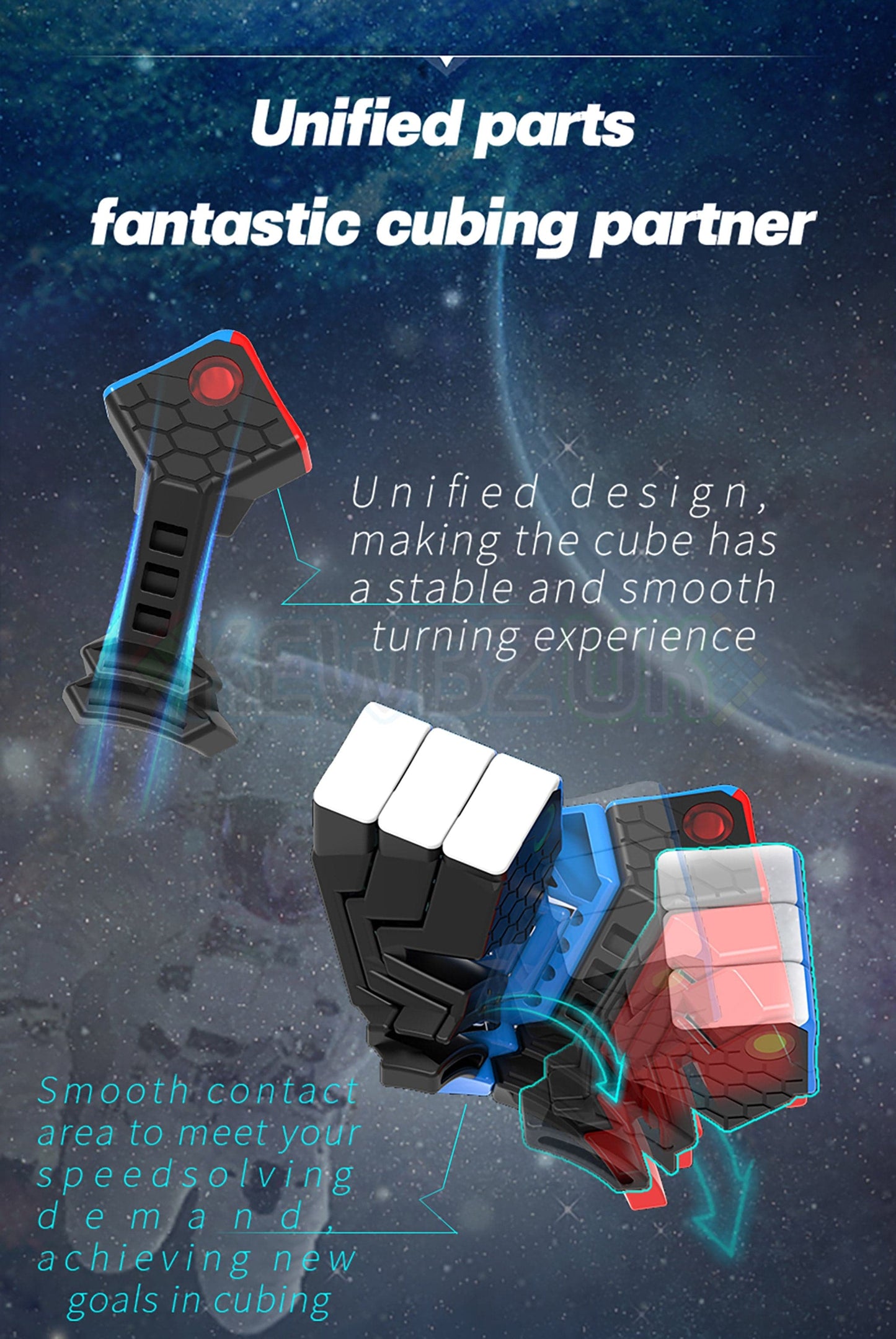 DianSheng Galaxy 9x9 (Magnétique, Ballcore)