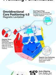 GAN Megaminx V2 (Magnetic, Maglev, Ball-Core)