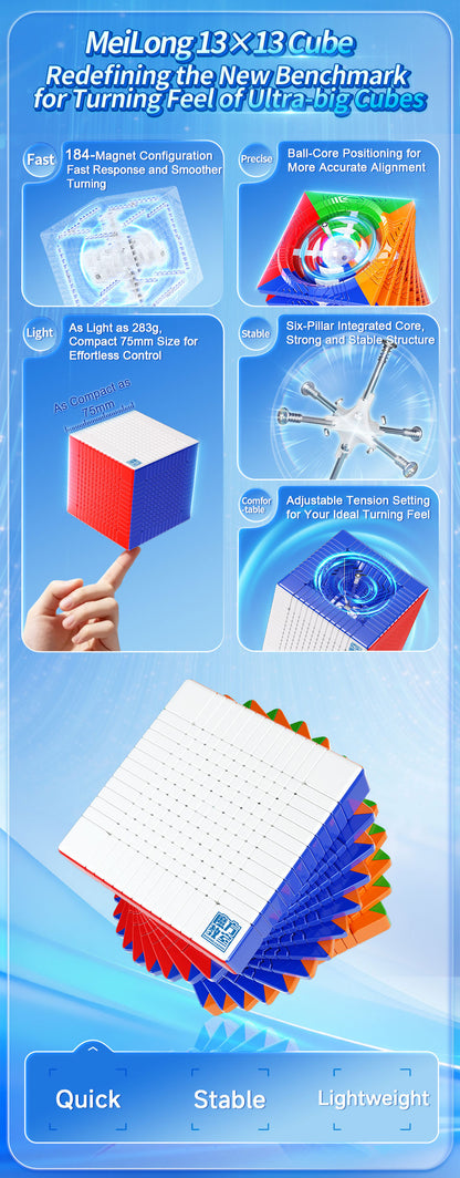 MoYu Meilong 13x13 V3 (Magnetic, Ball-Core) 5