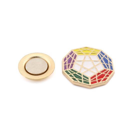 Badge magnétique Megaminx