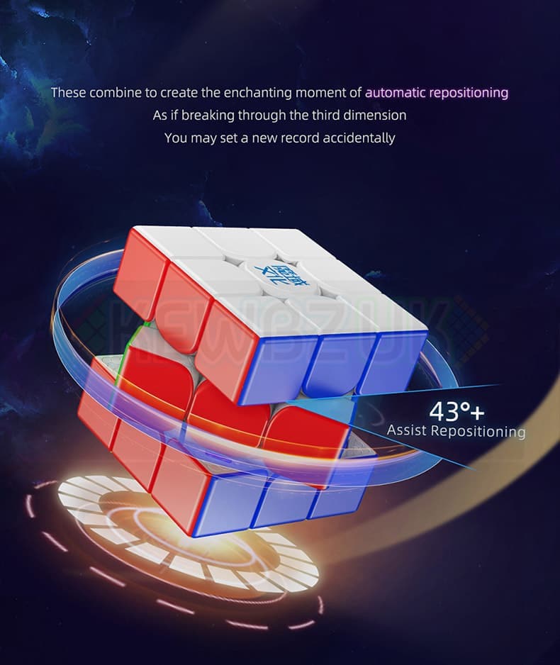 MoYu Super WeiLong (20 aimants, Maglev, UV, Ball-Core)
