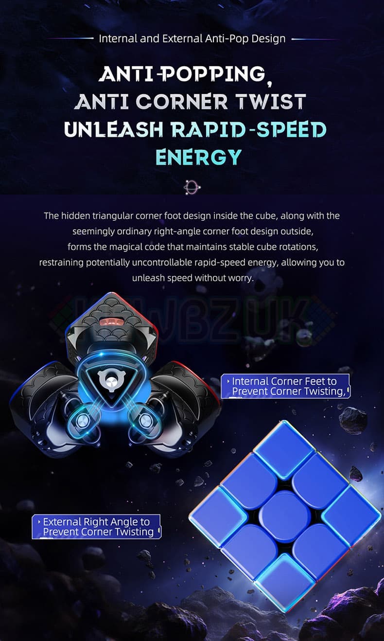 MoYu Super WeiLong (8 aimants, UV, Ball-Core)