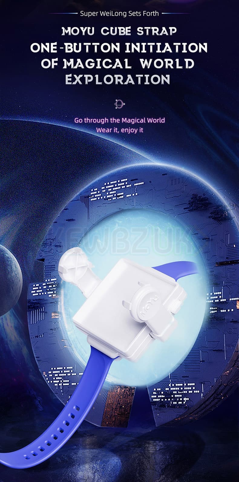 MoYu Super WeiLong (8 aimants, UV, Ball-Core)
