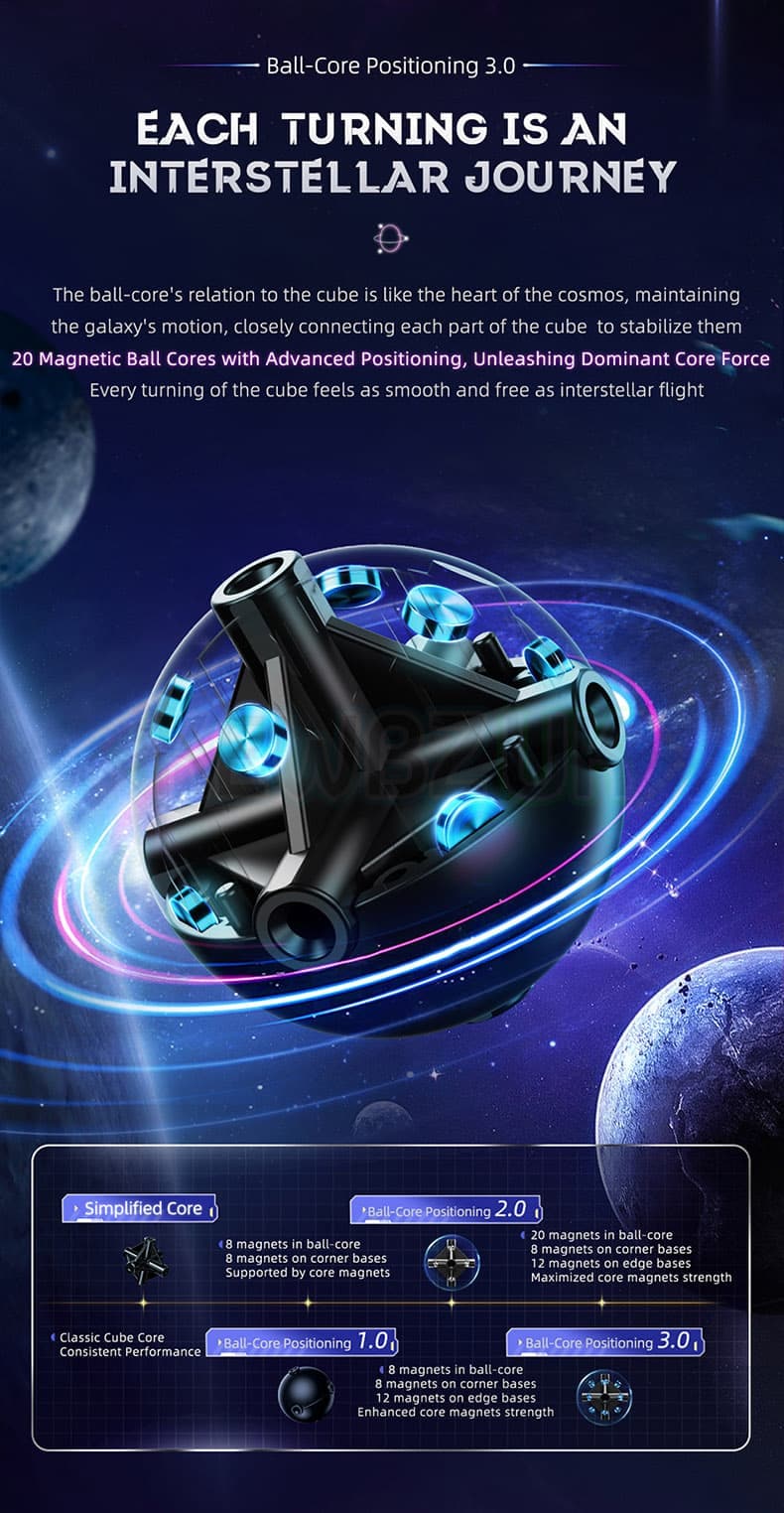 MoYu Super WeiLong (8 aimants, UV, Ball-Core)