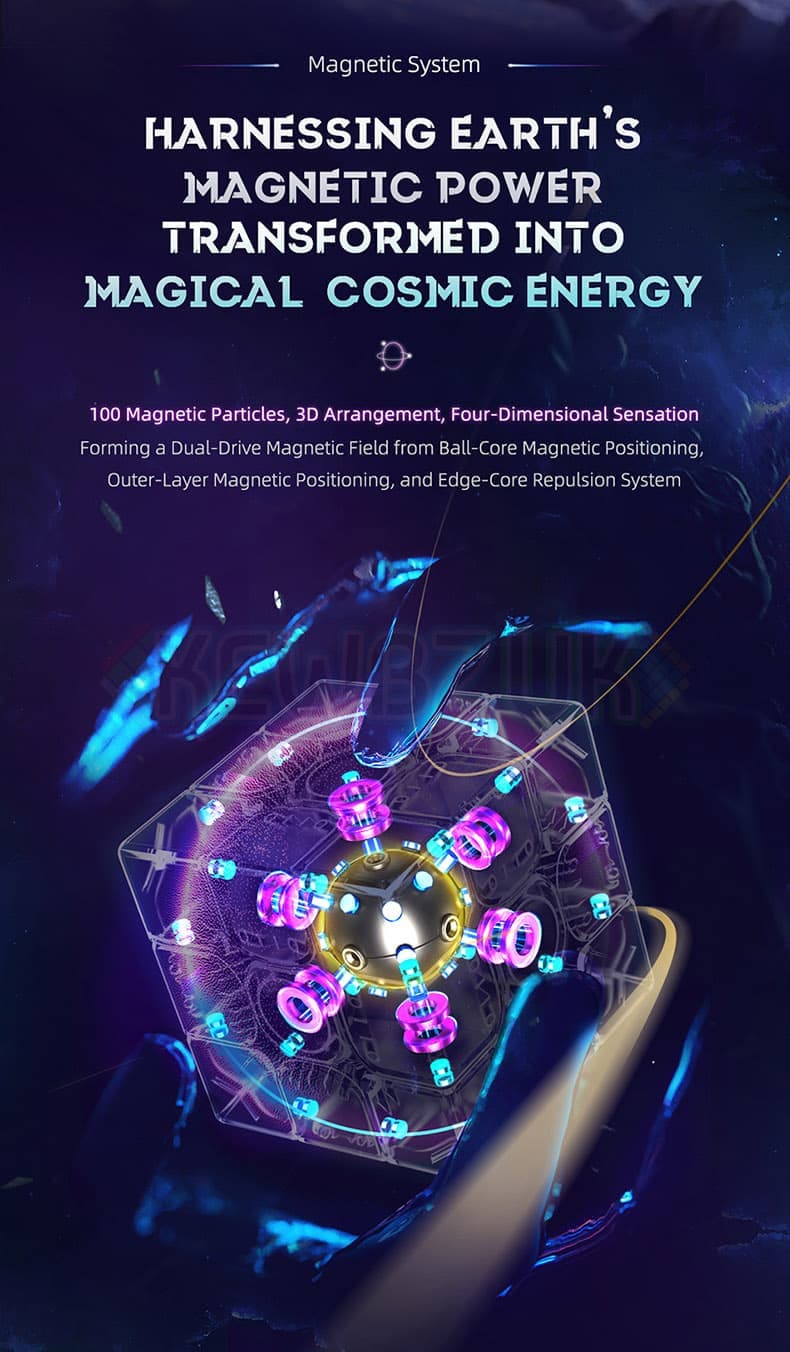 MoYu Super WeiLong (8 aimants, UV, Ball-Core)