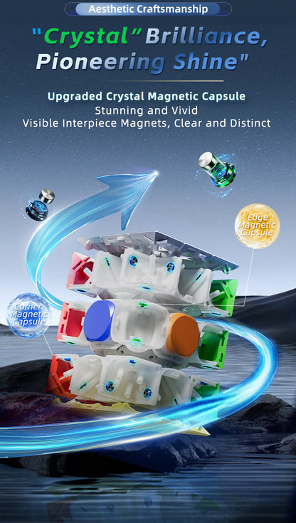 MoYu WeiLong V11 3x3 (20-Magnet, Maglev, UV, Ball-Core)