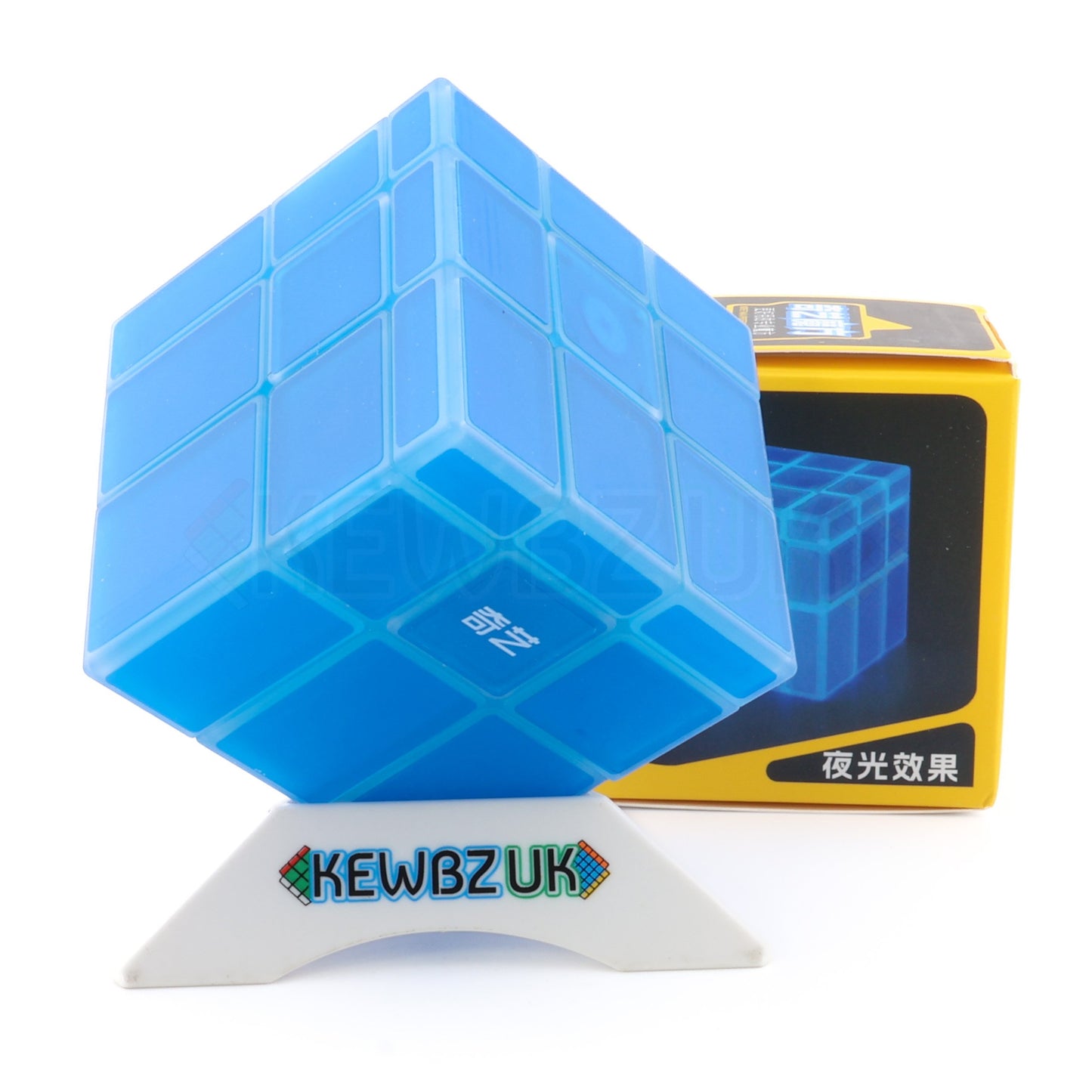 QiYi Mirror Cube (Bleu lumineux)