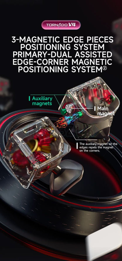 QiYi XMD 3x3 Tornado V4 Pioneer (Magnetic, Maglev, UV, Ball-Core)