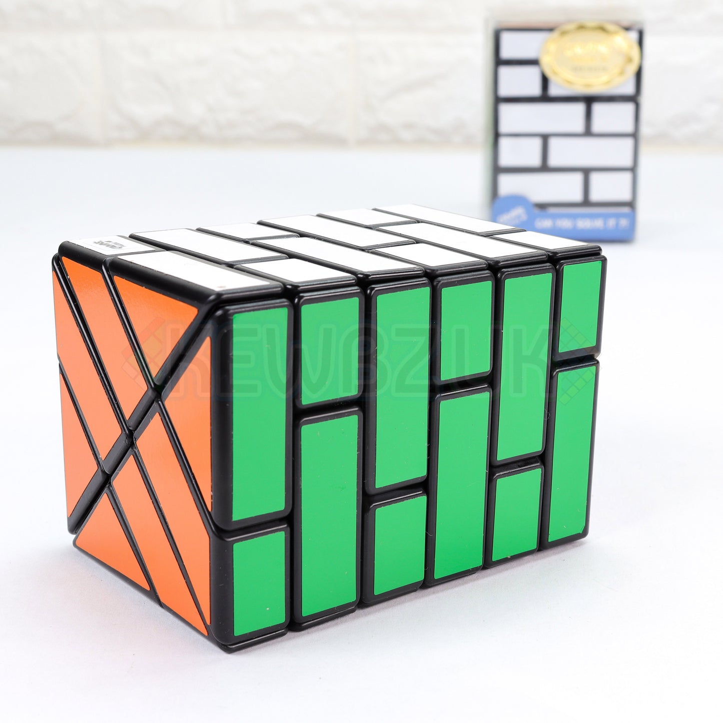 SIDGMAN 2x4x6 Mur de Briques Fisher Cube