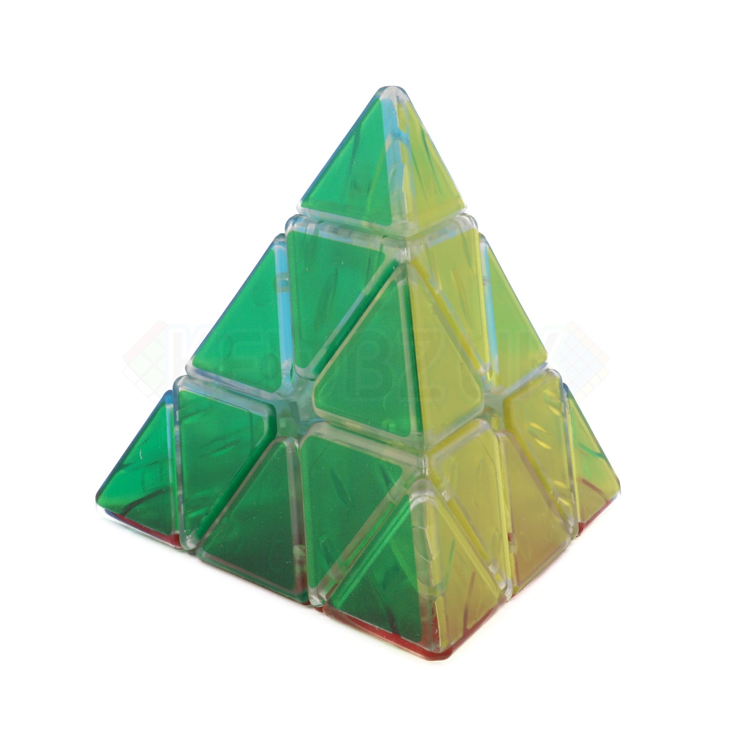 ZCube Transparent Pyraminx (UV Printed)