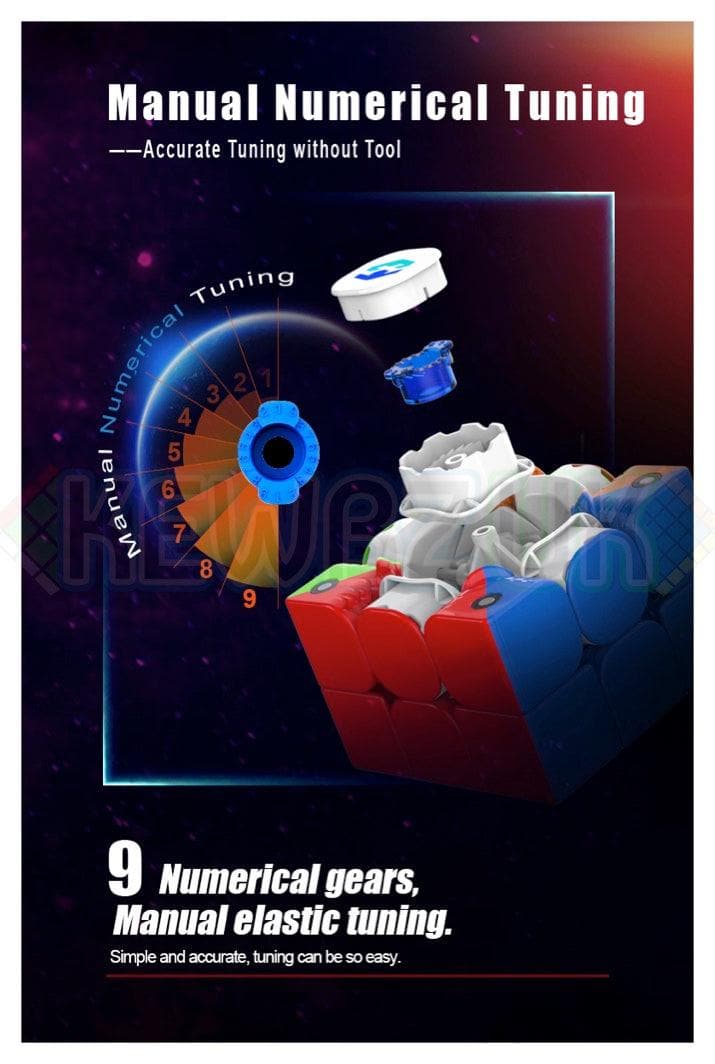 MoreTry TianMa 3x3 Super (Magnétique, UV)
