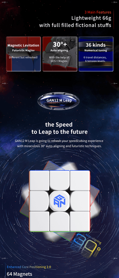 GAN 12 M (Magnetic, Maglev, Ball-Core)