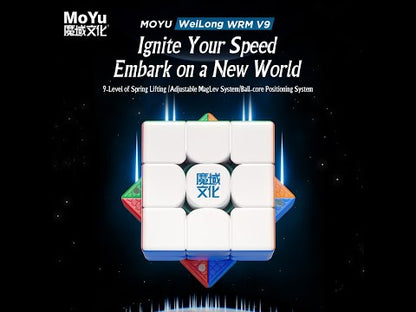 MoYu WeiLong WR M V9 (Magnétique, Maglev, UV, Ball-Core)