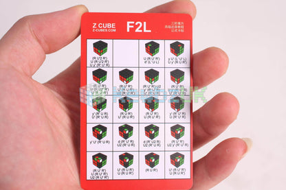 Carte CFOP ZCube (x3)