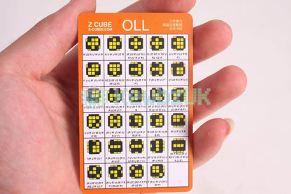 Carte CFOP ZCube (x3)